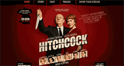 Desktop Screenshot of hitchcockthemovie.com